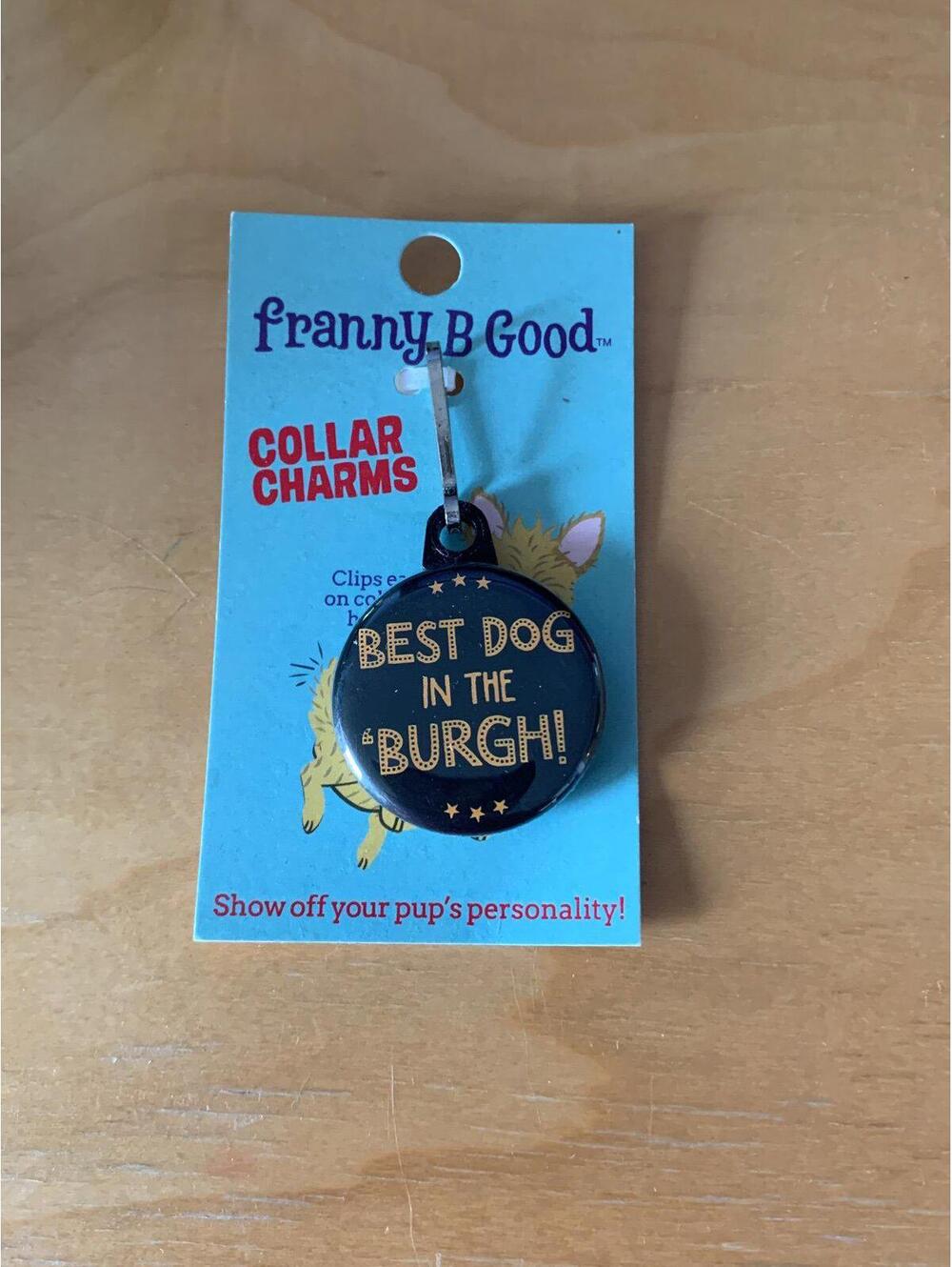 Best Dog in The ‘Burgh! Dog Collar Charm